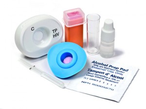 MedMira’s Multiplo TP/HIV test is a multiplexed point-of-care test for the simultaneous detection of antibodies to syphilis and human immunodeficiency virus (1 and 2).