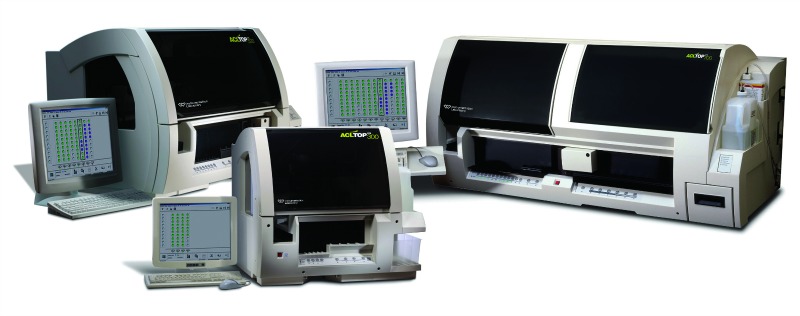 The ACL Top family of hemostasis testing systems from Instrumentation Laboratory.