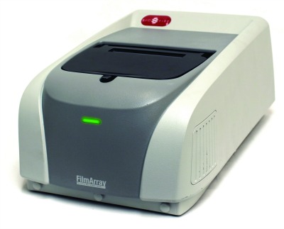 The FilmArray system by BioFire Diagnostics integrates sample preparation, amplification, detection, and analysis into a single process, and delivers results in about an hour. 