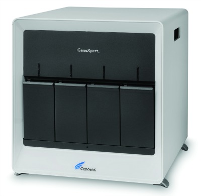 The GeneXpert IV system by Cepheid is an integrated and automated molecular diagnostic platform that employs a cartridge for each test it performs. 