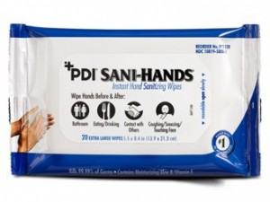 PDI_Sani-Hands wipes 3x4